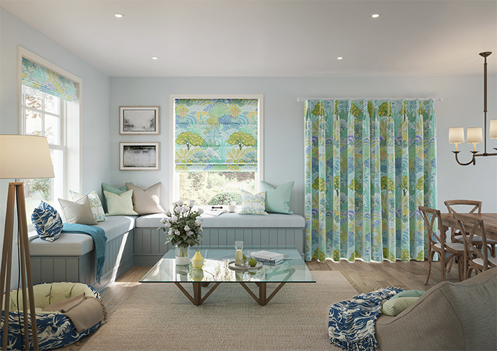 Kolkata Velvet, Spring Mist - Made to Measure Curtain - Image 15